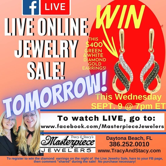 Win from your Daytona Beach jewelry store at https://www.facebook.com/masterpiecejewelers!