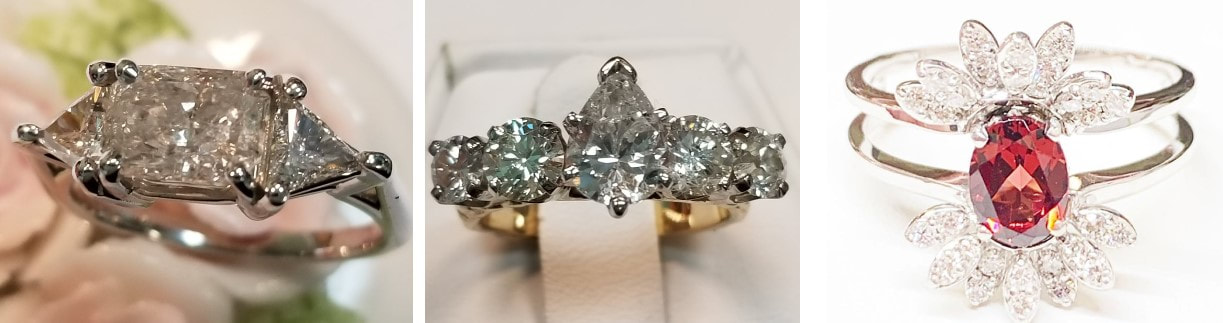 Daytona Beach custom engagement rings.