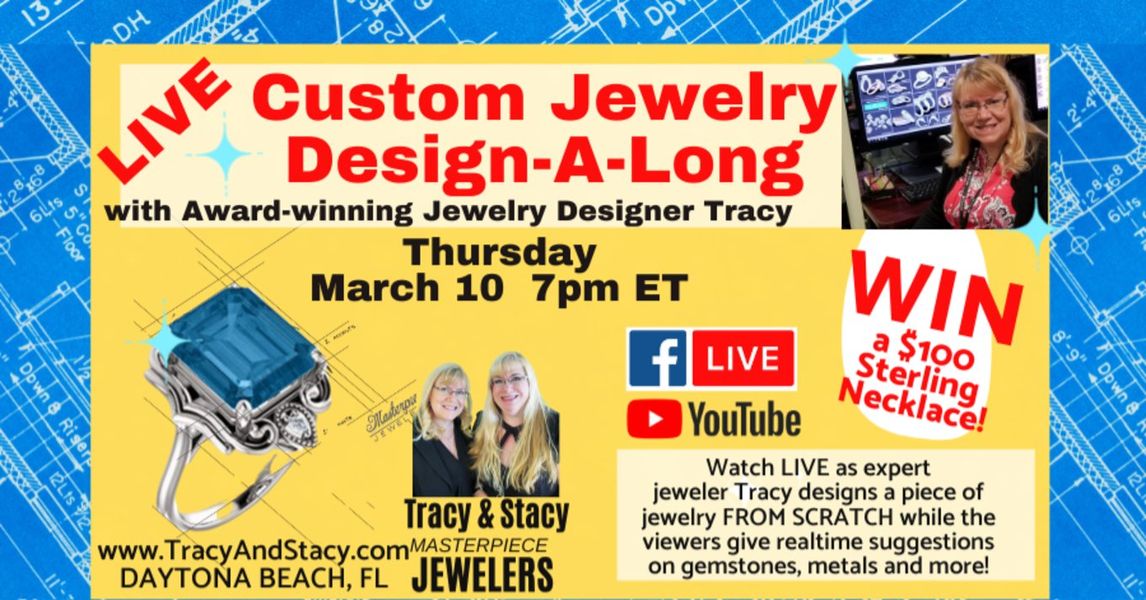 Will you win jewelry from your Daytona Beach jewelers this Thursday? https://www.facebook.com/masterpiecejewelers