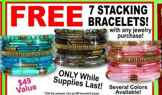 Get a free bracelet!