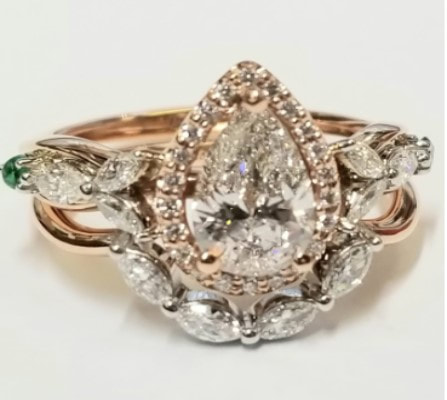 Custom engagement rings  - Daytona Beach - are at Masterpiece Jewelers!