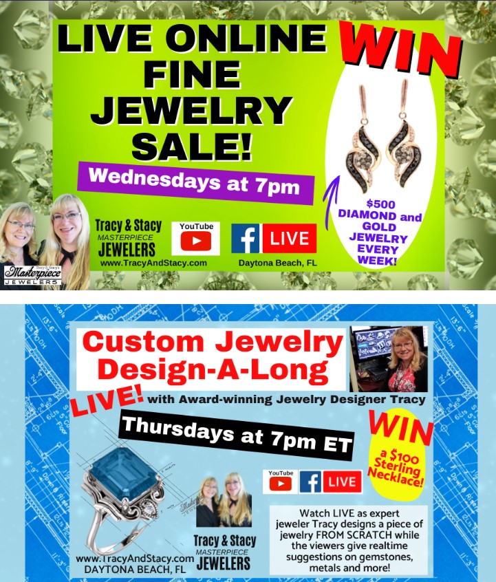 The best Daytona Beach jeweler gives away jewelry prizes online!