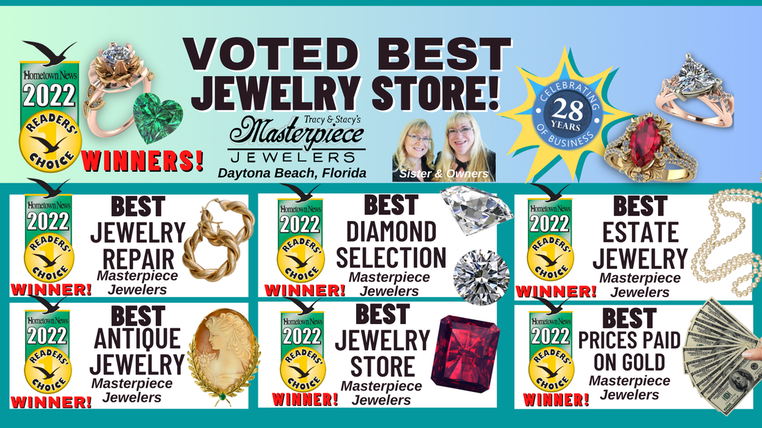 Your Daytona Beach jewelers are ready to help you find the perfect jewelry!