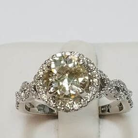 Get a custom engagement ring at Masterpiece Jewelers!