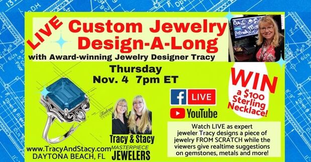 Win jewelry at Masterpiece Jewelers, https://www.facebook.com/masterpiecejewelers.