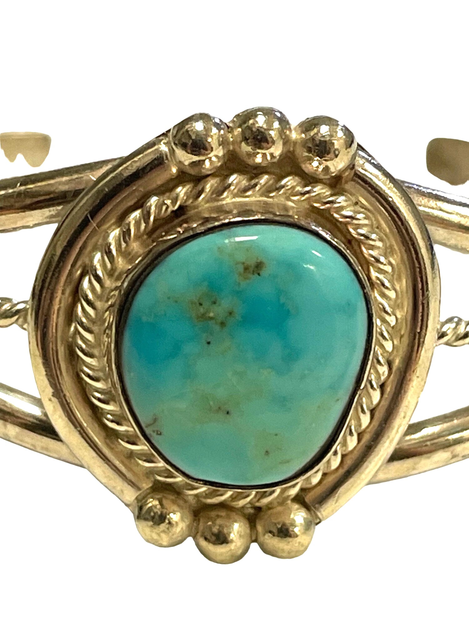 Navajo Silver And Turquoise Bracelet By Robert Shakey – Chimayo Trading  Navajo Rugs Pueblo Pottery Fine Art