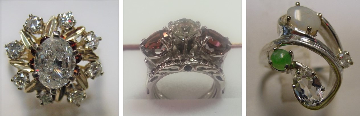 Vintage custom engagement rings Daytona Florida