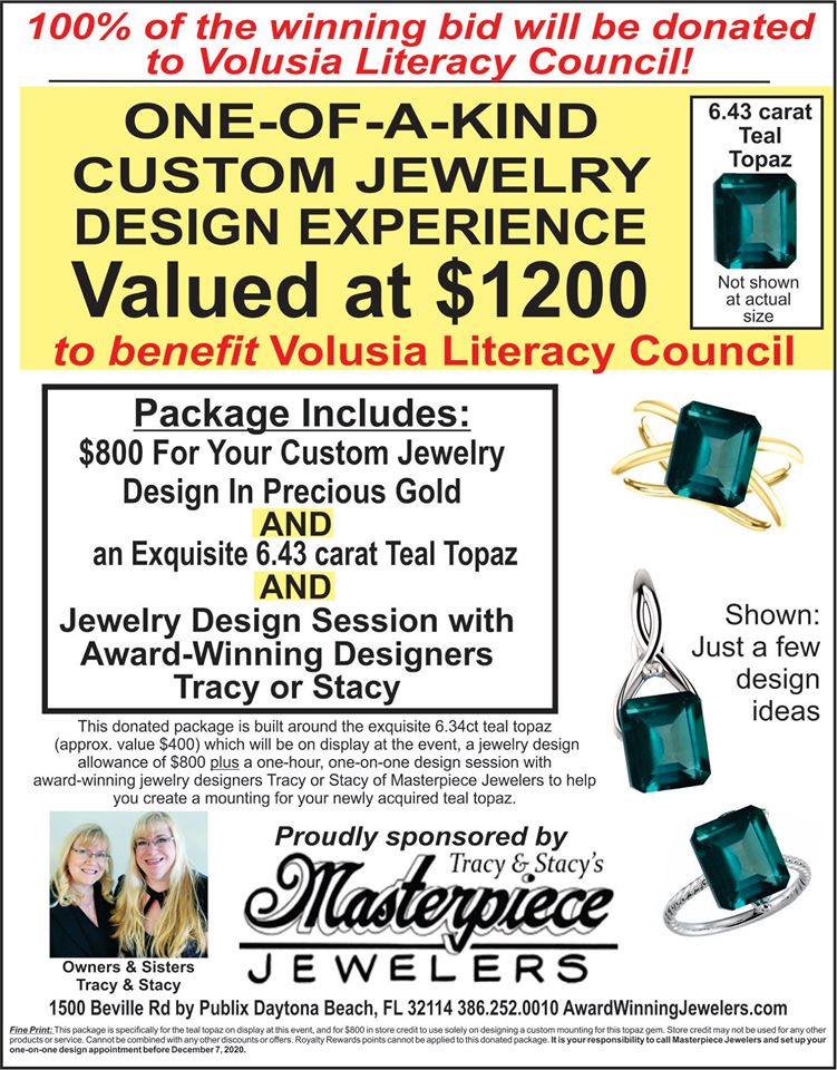 Beautiful holiday gifts, custom engagement rings and unique jewelry are waiting for you at Masterpiece Jewelers in Daytona Florida!